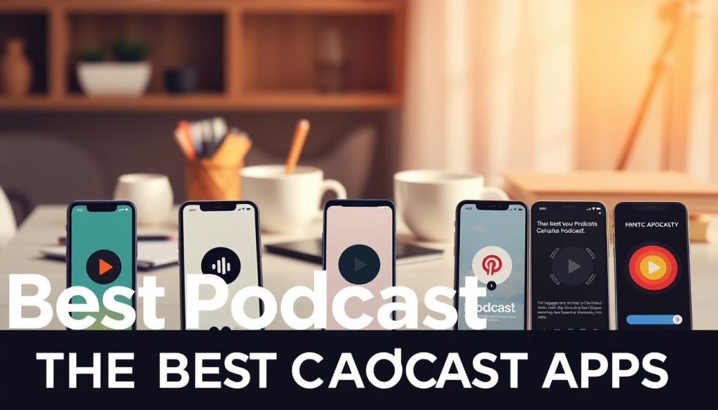 Aplicativos de Escuta de Podcasts